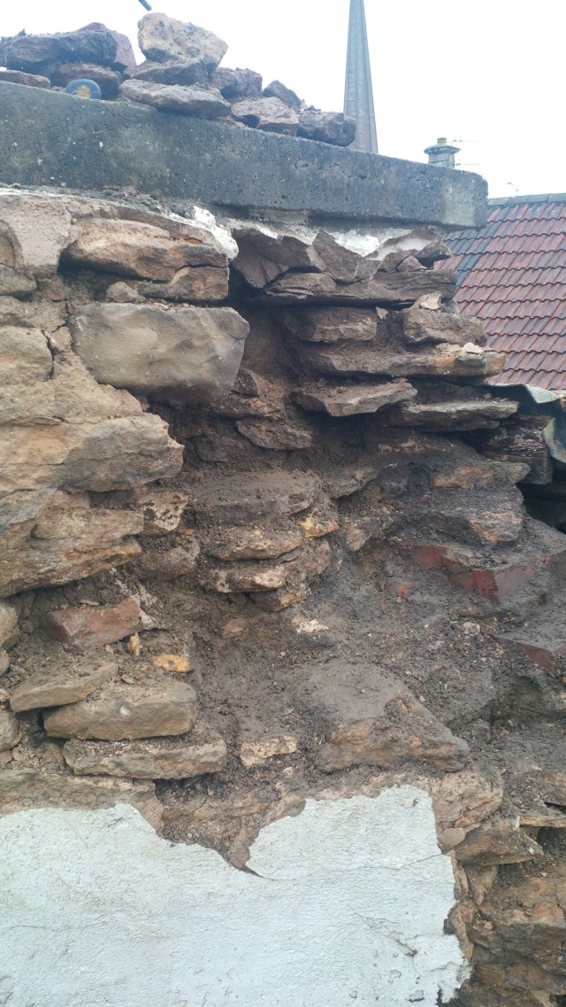 this was virtually all filled with cement